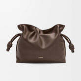 Loewe Women's Medium Nappa Calfskin Leather Flamenco Clutch Solid Color Shoulder Crossbody Bag Magnetic Clasp Closure Bag Bags 0010966075 #81348