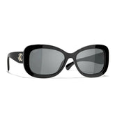 Chanel Men's and Women's Solid Color Fashion Classic Square Sunglasses #77991