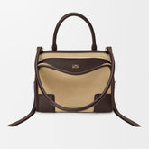 Loewe Small Amazona Handbag Shoulder Bag Crossbody Bag Minimalist Two-tone Suede Handbag Small Square Bag A039as0x02 #82973A