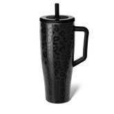 Black Leopard Print Insulated Mug Era 40oz
