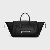 Celine Luggage Handbag Smile Zipper Large Tote Bag Shoulder Bag Crossbody Bag Stylish Elegant Casual Brown Black Tote Bag L100e3gw2.28bk #190751