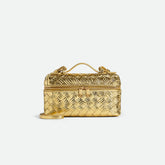 Bottega Veneta Women's Bang Bang in Gold Silver #335053