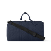 Louis Vuitton Keepall Bandoulière 50 Men's And Women's Detachable Adjustable Shoulder Strap Zipper Closure Canvas with Leather Shoulder Slanting Tote Travel Bag Bags #77955