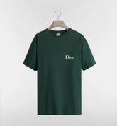 Dior new short-sleeved shirt with small embroidered lettering on the chest #376699