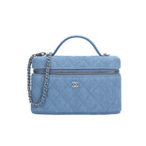 Chanel Women's Solid Color Chain Shoulder Strap Lambskin Shoulder Tote Cosmetic Bag Bags #76486