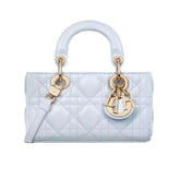 Dior Lady D-Joy Women's Classic Fashion Sheepskin Handbag Gold Buckle Ultra-mini Chain Bag Crossbody Bag Bags S0910ONGE_M848 #78483