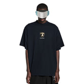 Balenciaga Lamborghini Men's Summer Solid Color Car Logo Print Round Neck Cotton Short Sleeve T-Shirt #77612