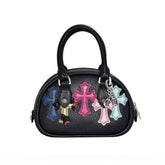 Chrome Hearts Cowhide Leather S925 sterling silver hardware accessories bag sword jacquard lining Bags #82507A