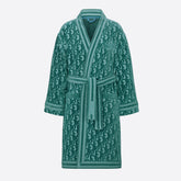 Dior Wool Jacket Bathrobe Coat Home Pajamas #9981