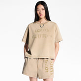 Louis Vuitton Vintage Effect T-shirt Shorts #317096