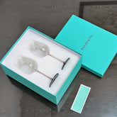 Crystal Wine Glasses Set of 2