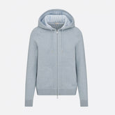 Dior Men's Spring And Autumn Lining Full Print Zipper Cotton Cashmere Solid Color Hooded Track Jacket Casual Elastic Sports Pants #77855