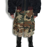 GRAILZ Project G/R Men's Summer Vintage Camouflage Layered Spliced Destruction Casual Pants Cotton Shorts Ngvp #1918