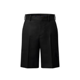 Louis Vuitton Men's Summer Solid Color Shorts with Pockets and Metallic Embellishments #75769