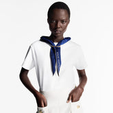 Louis Vuitton Women's Summer Solid Colour Scarf Letter Short Sleeve Round Neck Cotton T-Shirt #76859