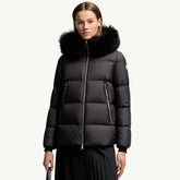 Moncler Laichefur Women's Hooded Short Down Jacket #336080