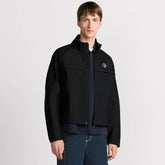 Dior Men's Women's Fall/winter Sportswear Cd Diamond Logo Funky Design Casual Fashion Loose Casual Zipper Jacket #81615