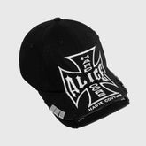 Alice Hollywood Men's Double-Layer Cross Logo Embroidery Sabotage Opium Baseball Cap Solid Color Fashion Casual Duck Tongue Hat Ngvp #1846
