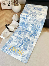 Toile de Jouy Yoga Mat
