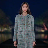 Chanel Fashionable Women's Woven Patchwork Tweed Short Jacket With Pockets For Autumn And Winter Ngvp #2167