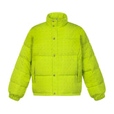 Chrome Hearts Dark Pattern Jacquard Down Jacket #333641