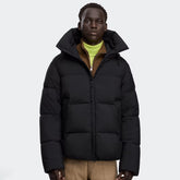 Canada Goose Crofton Men's And Women's Winter Fashion Casual Solid Color Hooded Zipper Windproof Nylon Hooded Down Jacket #79557