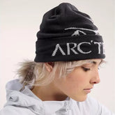 Arcteryx Men's and Women's Solid Color Logo Printed Recycled Polyester Fleece Hat Cap #73845