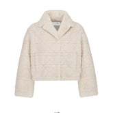 Dior Women's Fall And Winter Classic Rattan Check Mink Fur Coat 100% Kopcnhagen Velvet Mink Temperament Elegant Solid Color Plush Jacket #81647