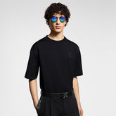 Louis Vuitton Lv Embellished Jersey T-shirt Shorts #309795