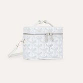 Goyard Muse Nano Women's Fashion Classic Color-Block Zipper Closure Adjustable Strap Leather Mini Makeup Bag Shoulder Bag Crossbody Bag Bags MUSEVANANTY10CL10P #79551