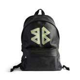 Balenciaga Explorer Men's Letter Print Black Grained Cowhide Leather Backpack Bag Bags #77713