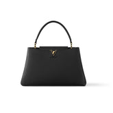 Louis Vuitton CAPUCINES SOUPLE Women's Fashion Classic Solid-Color Leather Logo Handbag Shoulder Bag Bags M24879 #78857