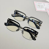 Chrome Hearts Fashion Men Women 90 Silver Square Vintage Glasses Accessories Jewelry #99637