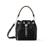 Louis Vuitton NO WAY VIBE Women's Metallic Accessories Slide Decoration Solid Colour Sheepskin Shoulder Handbag Bag Bags #76635