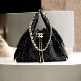 Chanel Hobo Drawstring Underarm Bag Fashion Luxury Temperament Trend Senior New Banquet Bags #81423