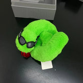 Balenciaga Unisex Fashion Casual Accent Black Sunglasses Decorated Snake Year Plush Keychain Accessories #78715