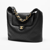 Chanel Women's Fashion Classic Solid Color Leather Brand Logo Handbag Bag Bags AS5839-B22140-94305 #78899