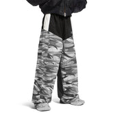 Balenciaga Cut Up Cargo Tracksuit Pants Black