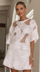 Linnea Top - White