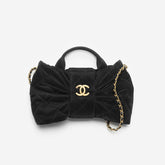 Chanel Minitasche in Schleifenform Nylon Mit Samteffekt #333804