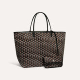 GOYARD Men's Women Saint Louis Handbag Y Full Print Casual Mother Bag Leather Shoulder Bag Tote Bags #77387