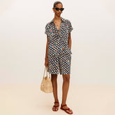 CHANEL Short-sleeved Shorts blouse Printed #378177