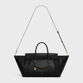 Celine Medium Smiling New Luggage in Supple Shiny Lambskin #334037