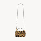 Saint Laurent GABY vanity bag in pony hair leather in Brown #336879