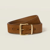 MiuMiu Oak Suede Belt #333714