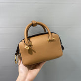 Delvaux Women's Solid Color Detachable Shoulder Strap Grained Calfskin Shoulder Handbag Bag Bags #76171