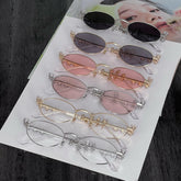 Gentle Monster Women's Oval Metal Frame Optical Glasses Eyeglasses #97611