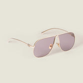MiuMiu Men's And Women's Fashion Classic Frame Geometric Design Asymmetrical Shape Sunglasses Eyewear Accessories #79192