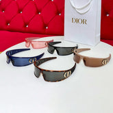 Dior VeryDior M1U Women's Solid Color Brand Logo Nylon Metal Eyelet Style Styling Sunglasses Eyeglasses Glasses #73363