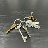 Balenciaga Metal Keychain Fashion High Street Letter Chain Bag Hanging Decoration Accessories #99597
